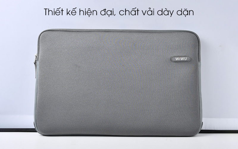 Túi chống sốc Laptop 13 WIWU có thiết kế đơn giản